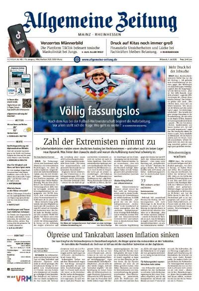 Allgemeine Zeitung Mainz - Rheinhessen
