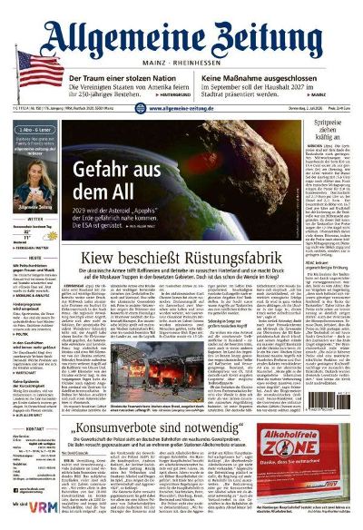 Allgemeine Zeitung Mainz - Rheinhessen