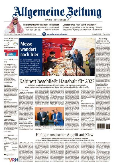 Allgemeine Zeitung Mainz - Rheinhessen