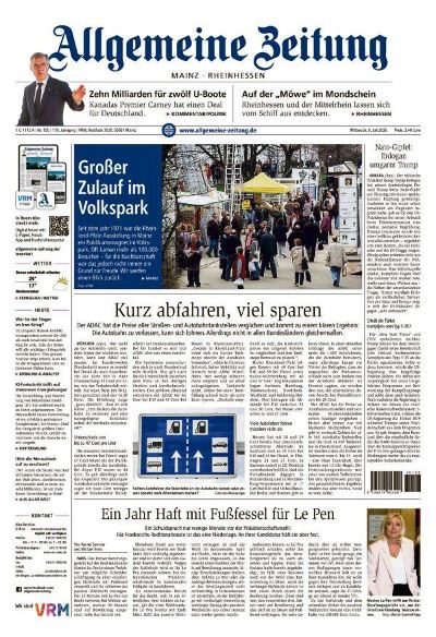Allgemeine Zeitung Mainz - Rheinhessen