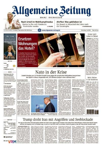 Allgemeine Zeitung Mainz - Rheinhessen