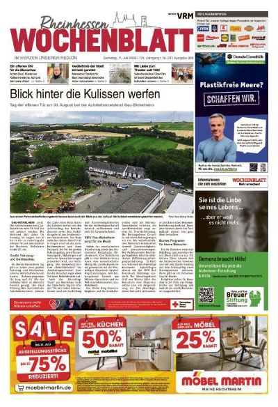 Rheinhessen Wochenblatt 2026-07-11