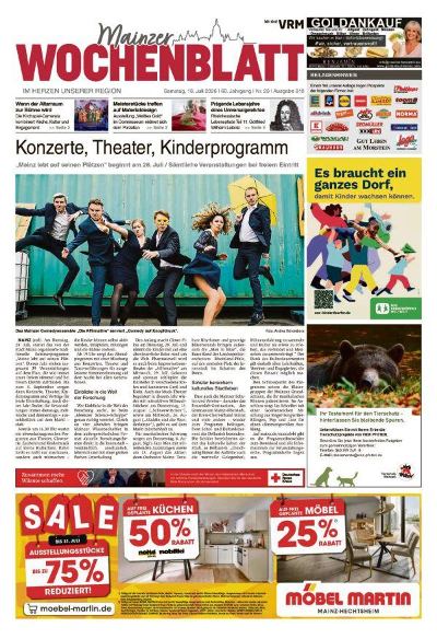 Mainzer Wochenblatt 2026-07-18