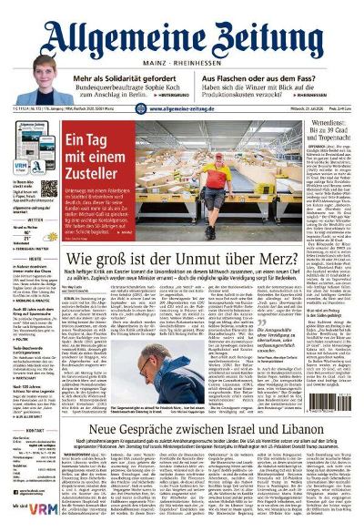 Allgemeine Zeitung Mainz - Rheinhessen 2026-07-29