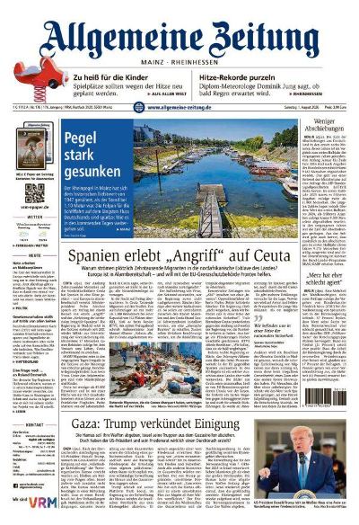 Allgemeine Zeitung Mainz - Rheinhessen 2026-08-01