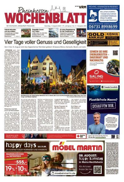 Rheinhessen Wochenblatt 2026-08-01