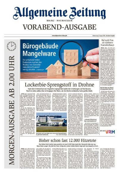 Allgemeine Zeitung Mainz - Rheinhessen