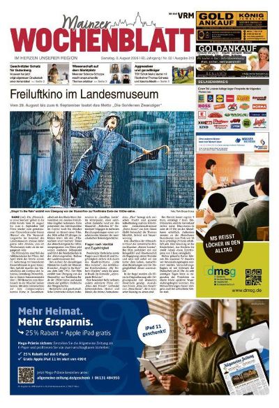 Mainzer Wochenblatt 2026-08-08