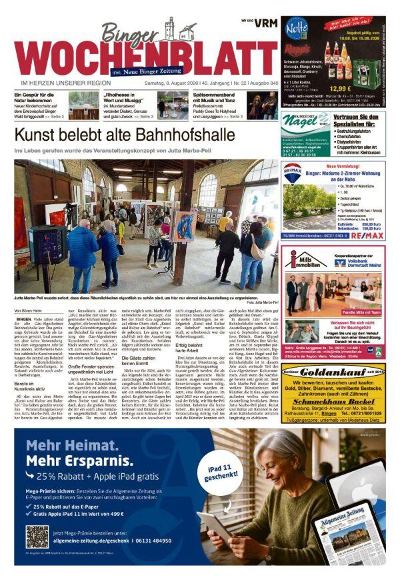 Binger Wochenblatt 2026-08-08