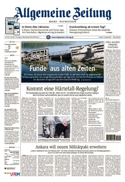 Allgemeine Zeitung Mainz - Rheinhessen