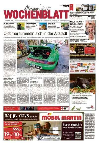 Alzeyer Wochenblatt 2026-08-15