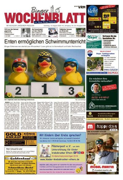 Binger Wochenblatt 2026-08-15