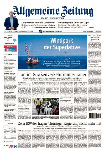 Allgemeine Zeitung Mainz - Rheinhessen