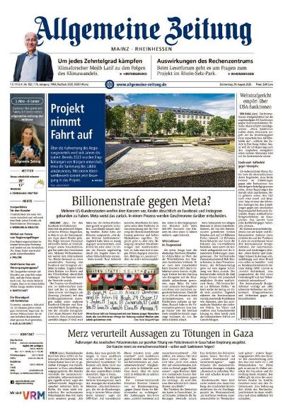 Allgemeine Zeitung Mainz - Rheinhessen