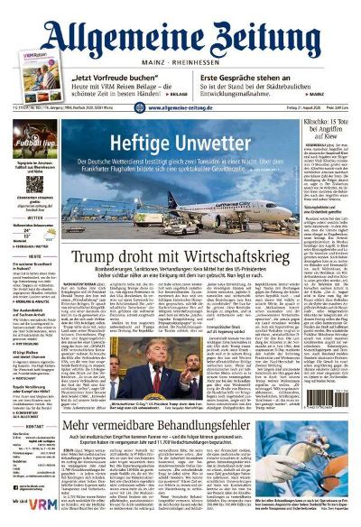 Allgemeine Zeitung Mainz - Rheinhessen