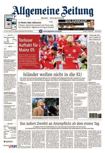 Allgemeine Zeitung Mainz - Rheinhessen