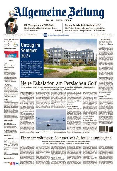 Allgemeine Zeitung Mainz - Rheinhessen