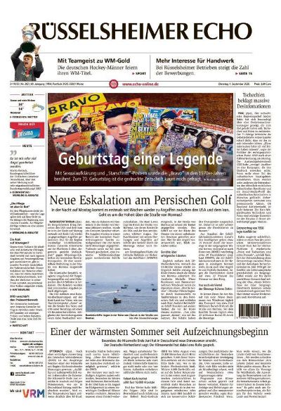 Rüsselsheimer Echo 2026-09-01