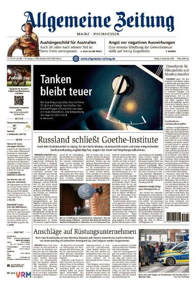 Allgemeine Zeitung Mainz - Rheinhessen