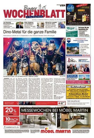Binger Wochenblatt 2026-09-05