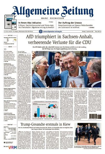 Allgemeine Zeitung Mainz - Rheinhessen