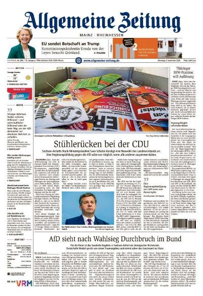 Allgemeine Zeitung Mainz - Rheinhessen