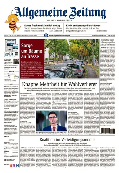 Allgemeine Zeitung Mainz - Rheinhessen