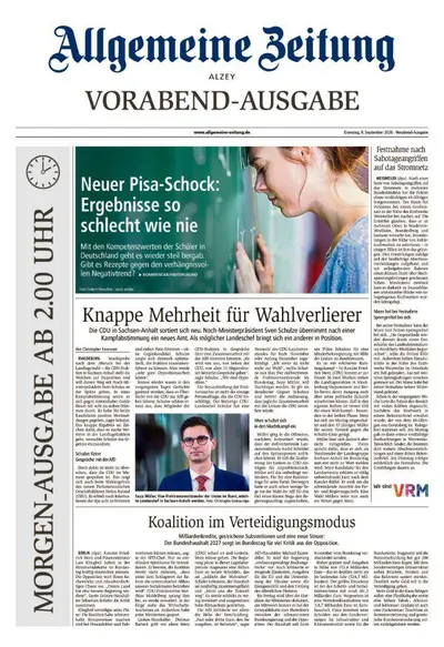 Allgemeine Zeitung Alzey