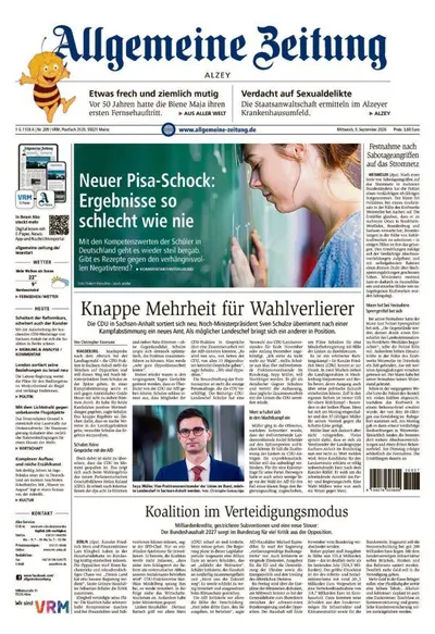 Allgemeine Zeitung Alzey