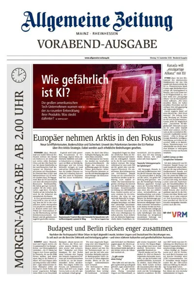 Allgemeine Zeitung Mainz - Rheinhessen