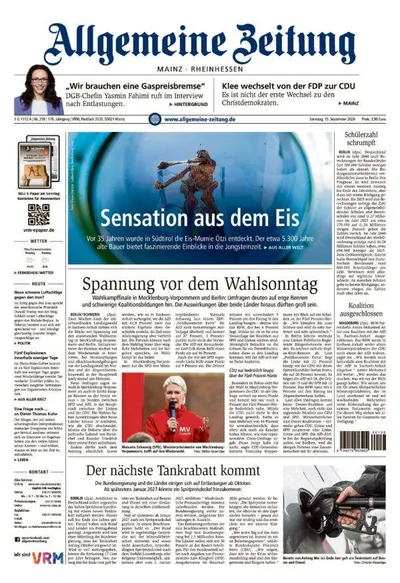 Allgemeine Zeitung Mainz - Rheinhessen