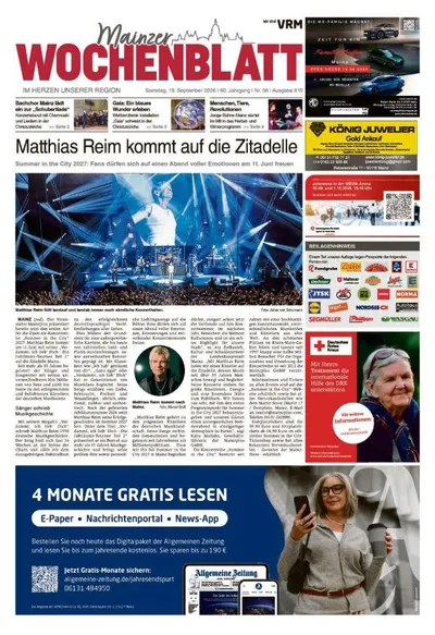 Mainzer Wochenblatt 2026-09-19