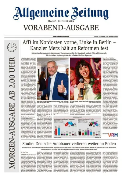 Allgemeine Zeitung Mainz - Rheinhessen