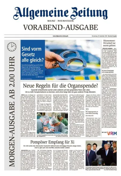Allgemeine Zeitung Mainz - Rheinhessen