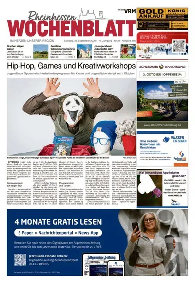 Rheinhessen Wochenblatt 2026-09-26