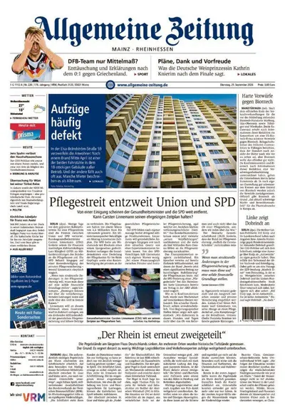 Allgemeine Zeitung Mainz - Rheinhessen