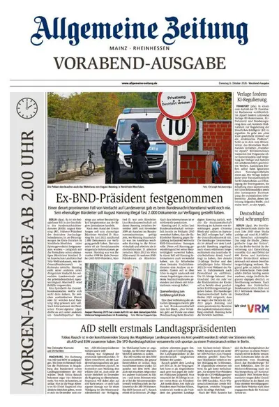 Allgemeine Zeitung Mainz - Rheinhessen