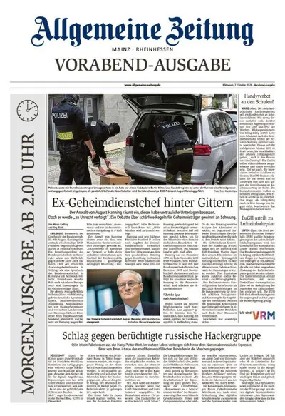 Allgemeine Zeitung Mainz - Rheinhessen