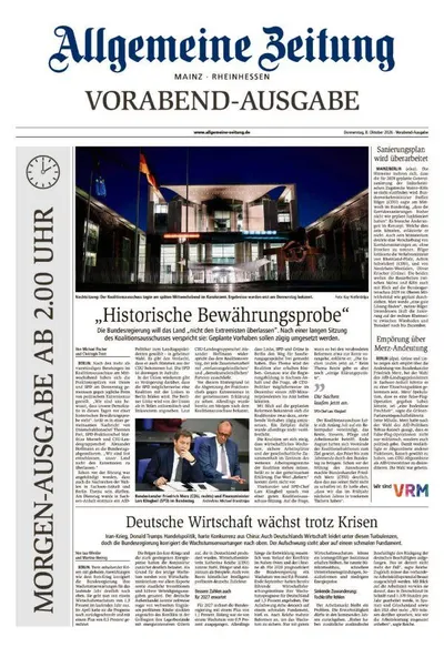 Allgemeine Zeitung Mainz - Rheinhessen
