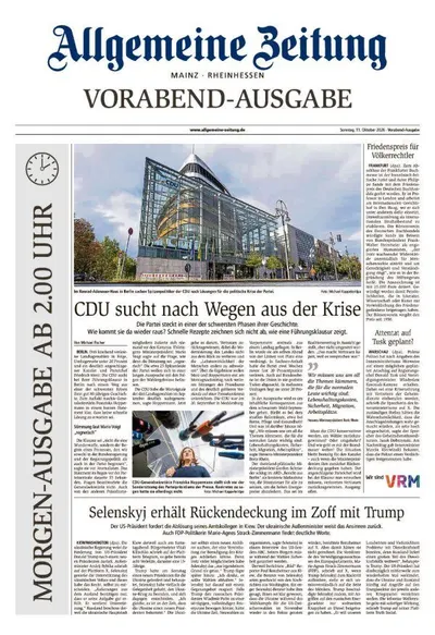 Allgemeine Zeitung Mainz - Rheinhessen