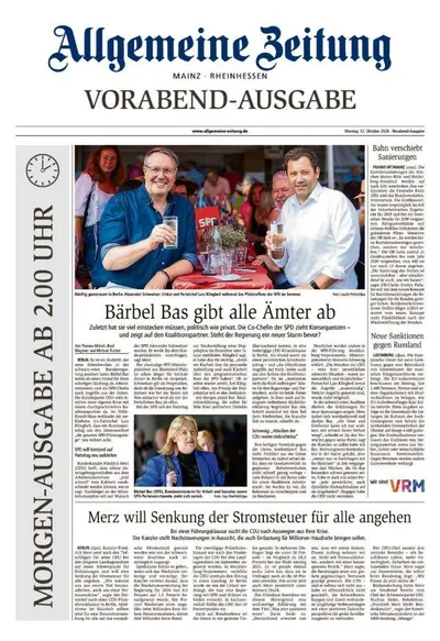 Allgemeine Zeitung Mainz - Rheinhessen