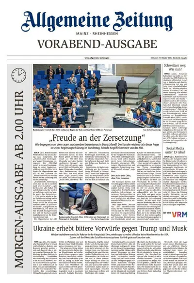 Allgemeine Zeitung Mainz - Rheinhessen