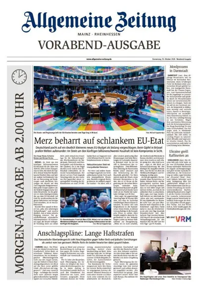 Allgemeine Zeitung Mainz - Rheinhessen