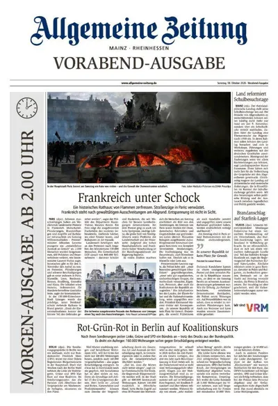 Allgemeine Zeitung Mainz - Rheinhessen