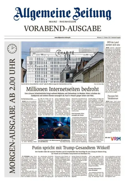 Allgemeine Zeitung Mainz - Rheinhessen