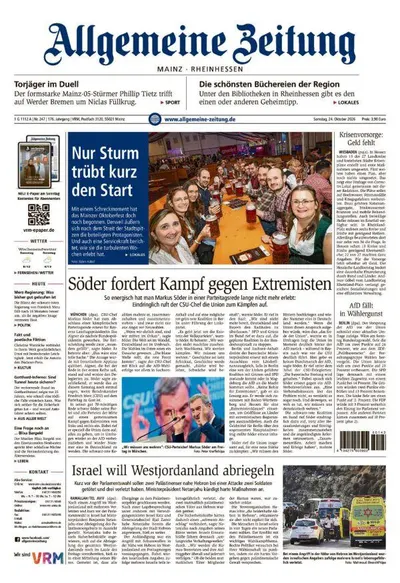 Allgemeine Zeitung Mainz - Rheinhessen