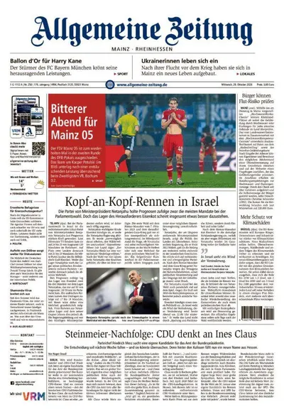 Allgemeine Zeitung Mainz - Rheinhessen
