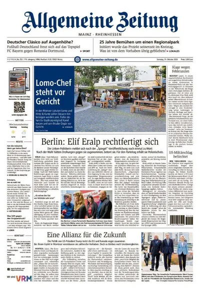 Allgemeine Zeitung Mainz - Rheinhessen